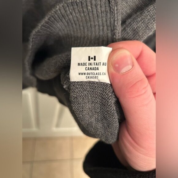 Outclass Canadian Made Knit Sweater - Picture 5 of 6